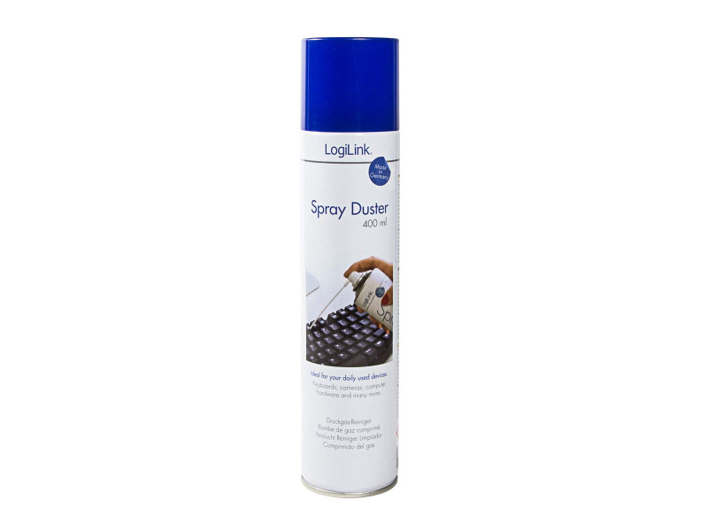LogiLink Sprayduster bombe de gaz comprimé, contenu: 400 ml