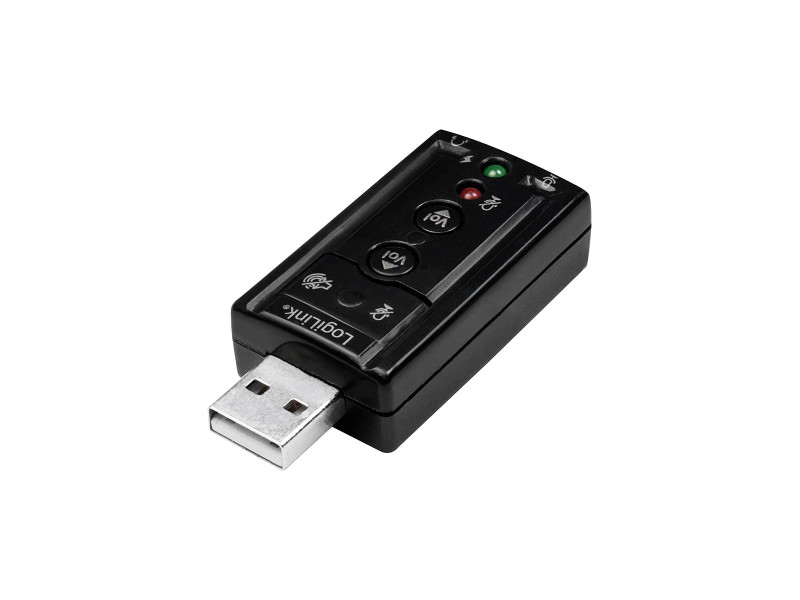 LogiLink Adaptateur audio USB 2.0, soundeffect 7.1