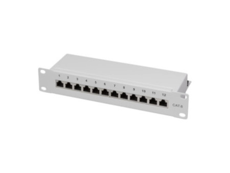 Logilink Panneau de brassage 10' cat. 6, blindé, 12 ports