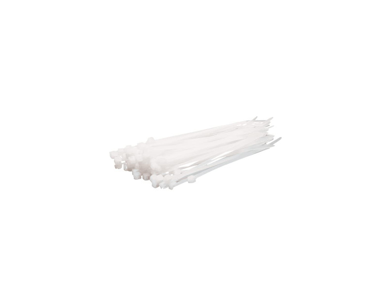 LogiLink Attache-câbles, 100 x 2,5 mm, nylon, blanc