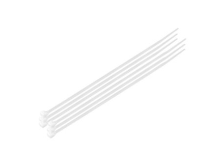 LogiLink Attache-câbles, 100 x 2,5 mm, nylon, blanc