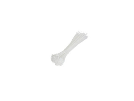 LogiLink Attache-câbles, 100 x 2,5 mm, nylon, blanc