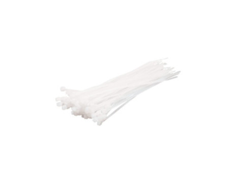 LogiLink Attache-câbles, 150 x 2,5 mm, nylon, blanc