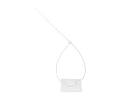 LogiLink Attache-câbles, 300 x 3,4 mm, nylon, blanc