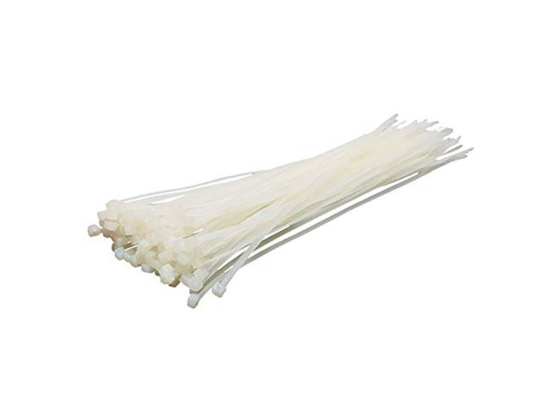 LogiLink Attache-câbles, 200 x 2,5 mm, nylon, blanc