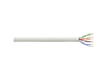 LogiLink Câble d'installation, Cat.5e, U/UTP, 305 m, gris