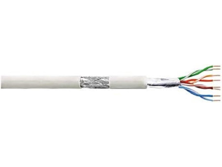 LogiLink Câble Patch, Cat.5e, SF/UTP, 305 m, gris
