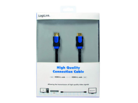 LogiLink Câble HDMI High Speed, mâle - mâle, 10 m