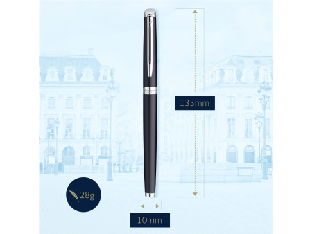 WATERMAN Stylo roller Hémisphère, Mat Noir C.T.