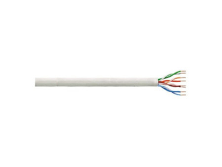 LogiLink Câble Patch, Cat. 6, U/UTP, 100 m, gris clair