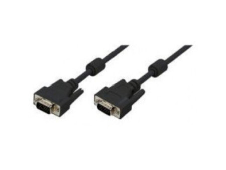 LogiLink Câble VGA pour moniteur, mâle - mâle, noir, 15 m