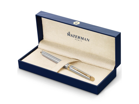 WATERMAN Stylo roller Hémisphère, Acier G.T.