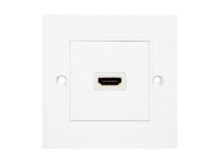 LogiLink Boîte de raccordement, 1 x HDMI, blindé, blanc