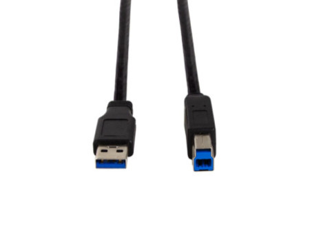 LogiLink Câble USB 3.0, USB-A - USB-B mâle, 1 m, noir
