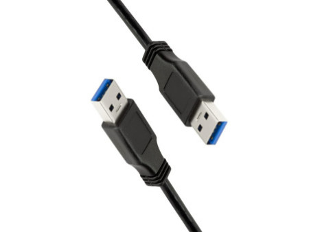 LogiLink Câble USB 3.0, USB-A - USB-A mâle, 3 m, noir