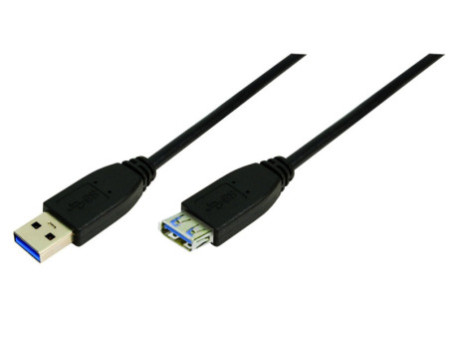 Logilink Rallonge USB 3.0, noir, 1,0 m