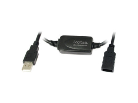 LogiLink Rallonge USB 2.0, 15 m