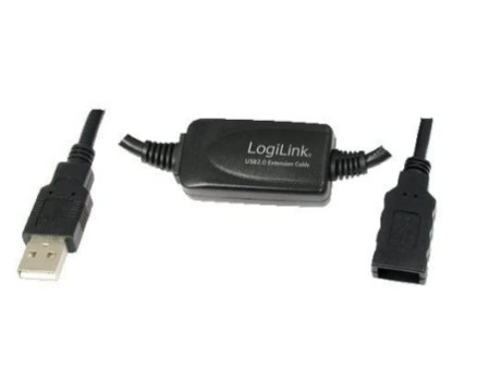 LogiLink Rallonge USB 2.0, 25 m
