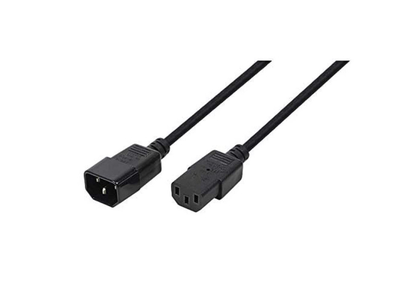 LogiLink Câble d'alimentation à 3 broches, mâle - femelle