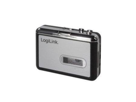 LogiLink Walkman, avec fonction convertisseur, noir/argent