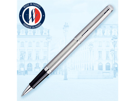 WATERMAN Stylo roller Hémisphère, Acier C.T.