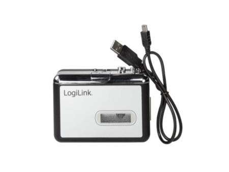 LogiLink Walkman, avec fonction convertisseur, noir/argent