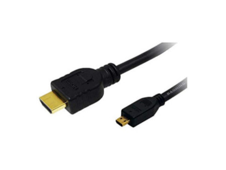 LogiLink Câble HDMI, A mâle - micro D mâle, 1 m