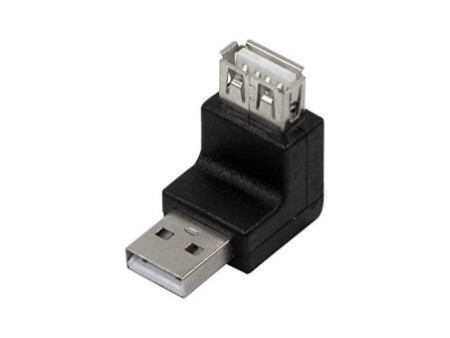 LogiLink Adaptateur USB 2.0, USB-A mâle- femelle, 270 degrés