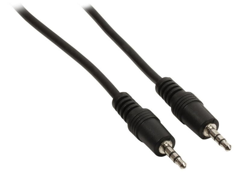 LogiLink Câble audio, 2 x jack mâle 3,5 mm, 1 m