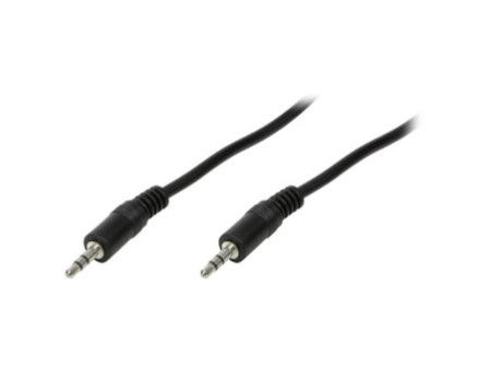 LogiLink Câble audio, 2 x jack mâle 3,5 mm, 2 m