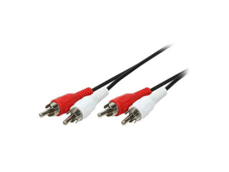 LogiLink Câble audio, 2x RCA mâle - 2x RCA mâle, 10 m