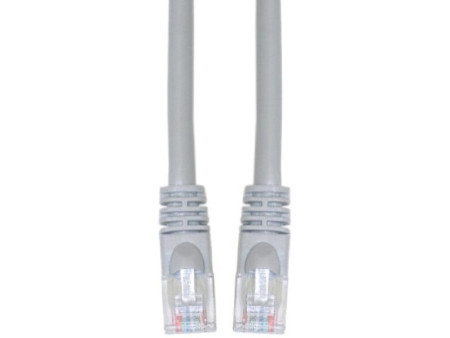LogiLink Câble patch plat U/UTP, Cat. 5e, 0,5 m, blanc