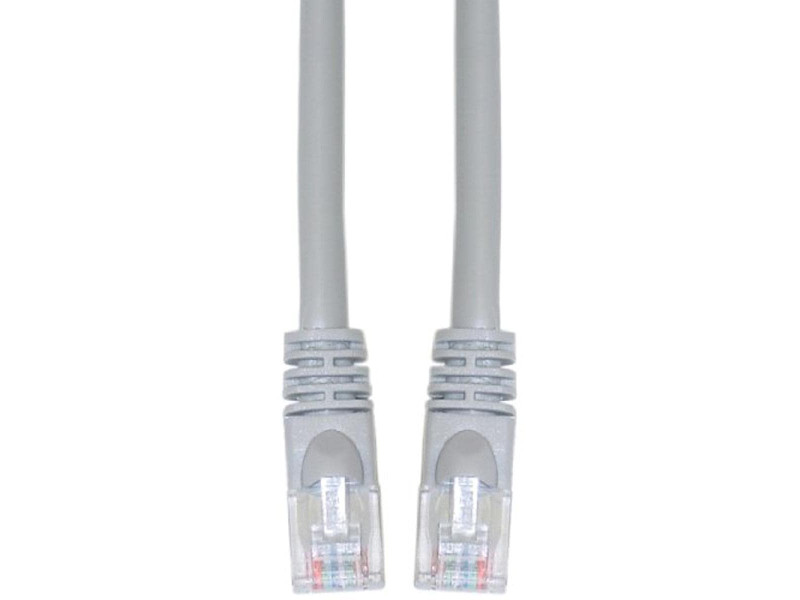 LogiLink Câble patch plat U/UTP, Cat. 5e, 0,5 m, blanc