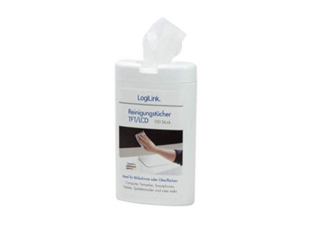LogiLink Lingettes de nettoyage pour écrans TFT/LCD/LED,