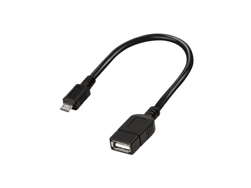 LogiLink Câble USB, micro USB mâle - USB femelle
