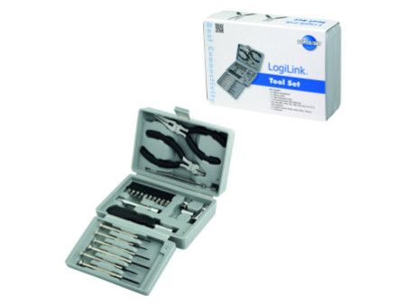 LogiLink Boîte à outils, équipé, 24 pièces