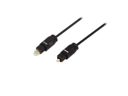 LogiLink Câble audio, Toslink mâle Toslink mâle, 2 m