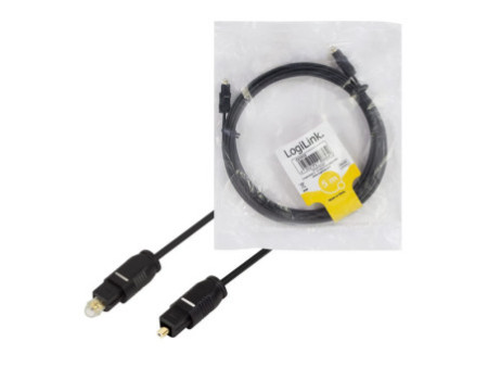 LogiLink Câble audio, Toslink mâle Toslink mâle, 5 m