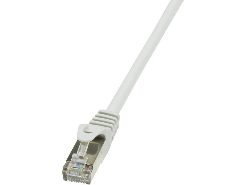 LogiLink Câble Patch, Cat. 5e, SF/UTP, 5 m, gris, gaine en