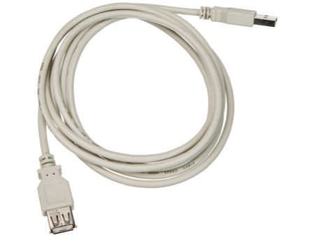 LogiLink Rallonge USB 2.0, gris, 2,0 m
