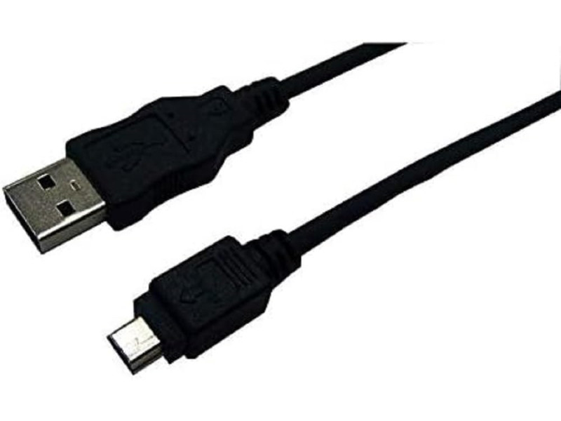LogiLink Câble USB 2.0, USB-A - mini USB mâle 5 broches, 1,8