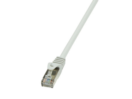 LogiLink Câble Patch, Cat. 5e, F/UTP, 2 m, gris, gaine en
