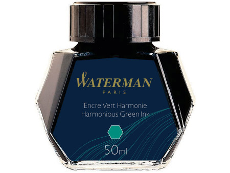 WATERMAN Flacon d'encre, contenu: 50 ml, vert harmonie