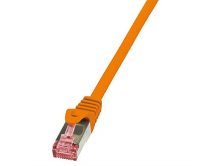 LogiLink Câble patch, Cat. 6, S/FTP, 2,0 m, orange