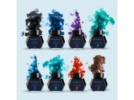 WATERMAN Flacon d'encre, contenu: 50 ml, vert harmonie