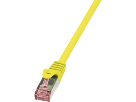 LogiLink Câble patch, Cat. 6, S/FTP, 5,0 m, jaune