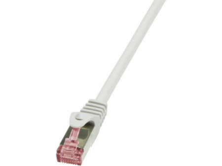LogiLink Câble patch, Cat. 6, S/FTP, 10,0 m, gris