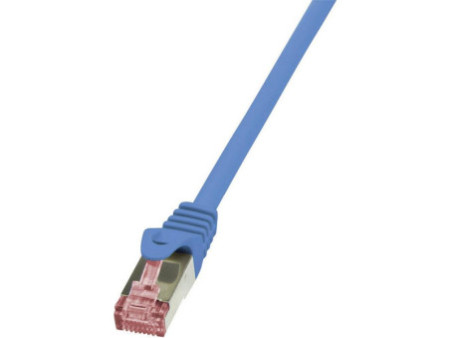 LogiLink Câble patch, Cat. 6, S/FTP, 10,0 m, bleu