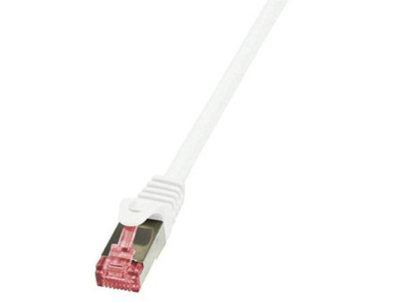 LogiLink Câble patch, Cat. 6, S/FTP, 30,0 m, blanc