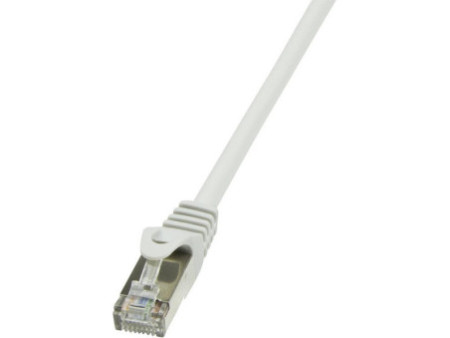LogiLink Câble patch, Cat. 6, F/UTP, 5,0 m, gris, gaine en